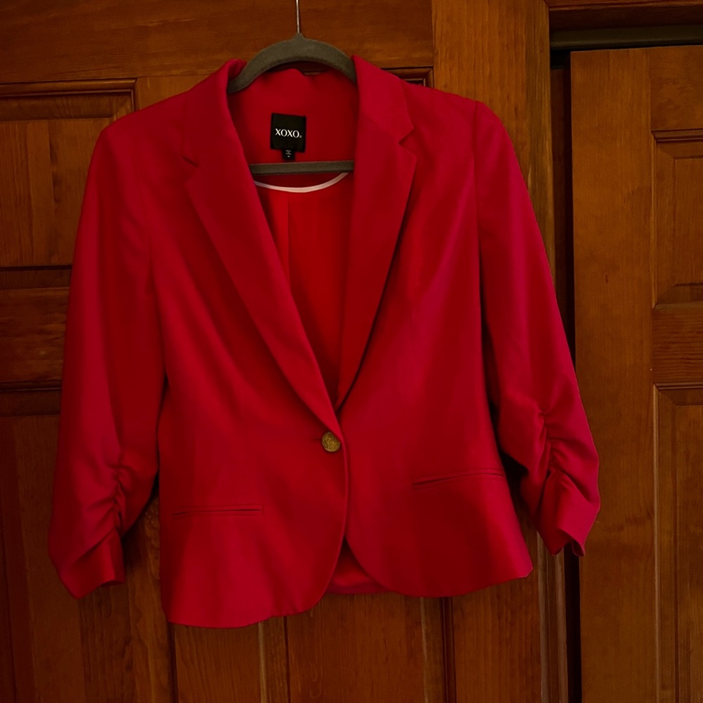 Pink blazer